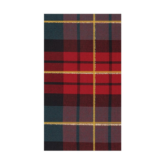 Guest Napkins Plaid