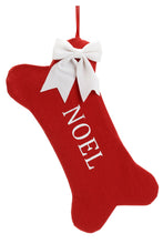 Load image into Gallery viewer, Dog Stocking - Joy or Noel
