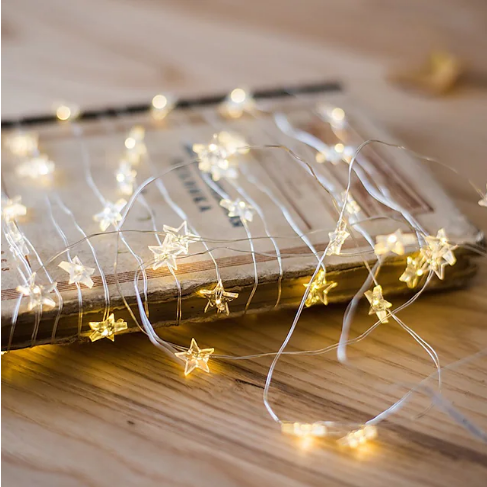 LED String Lights with Stars