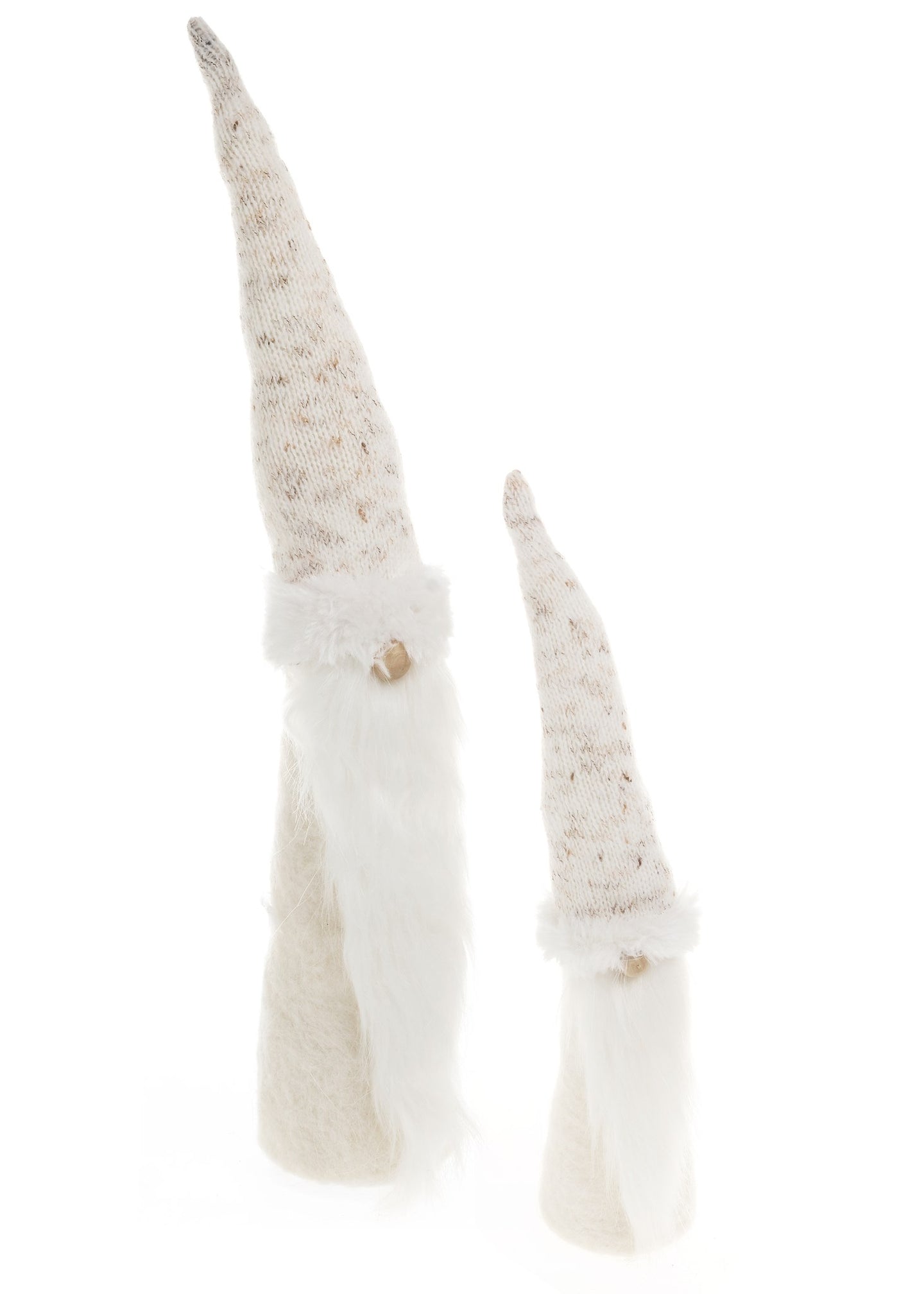 White Santa Gnome