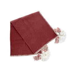 Load image into Gallery viewer, Tassel and Trim Throw
