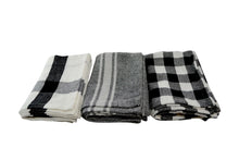 Load image into Gallery viewer, Bread basket and three cotton tea towels
