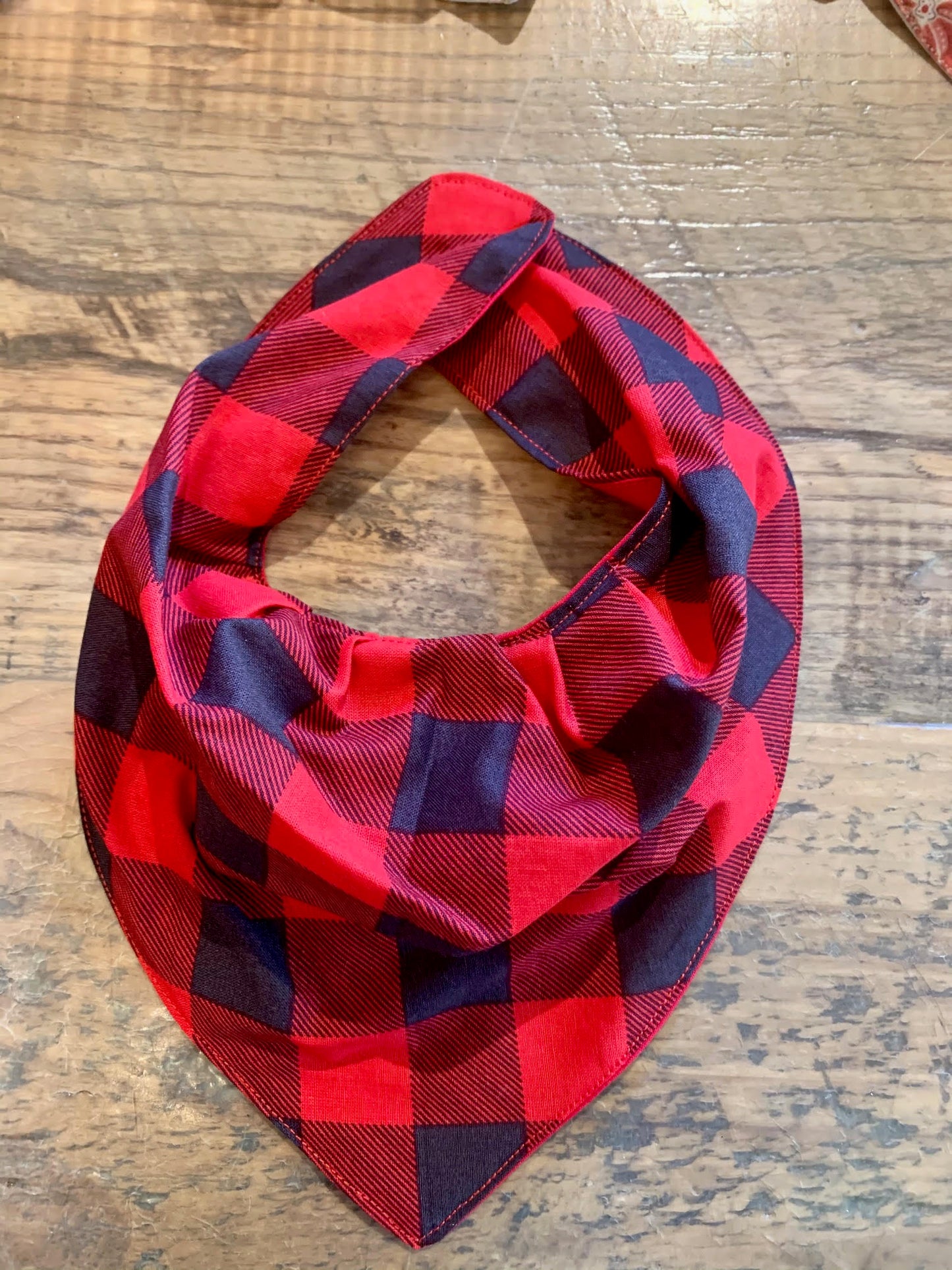 Baby scarf bibs (reversible)