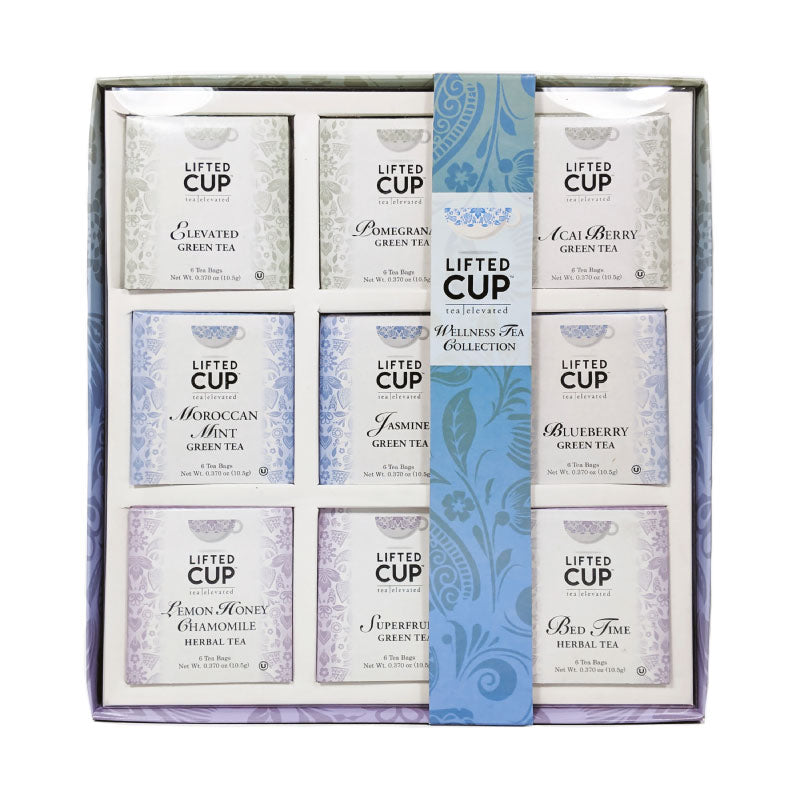 Lifted Cup all natural wellness tea collection 